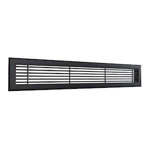  Grille soufflage linéaire 800x150 Noir mat - 400x400px